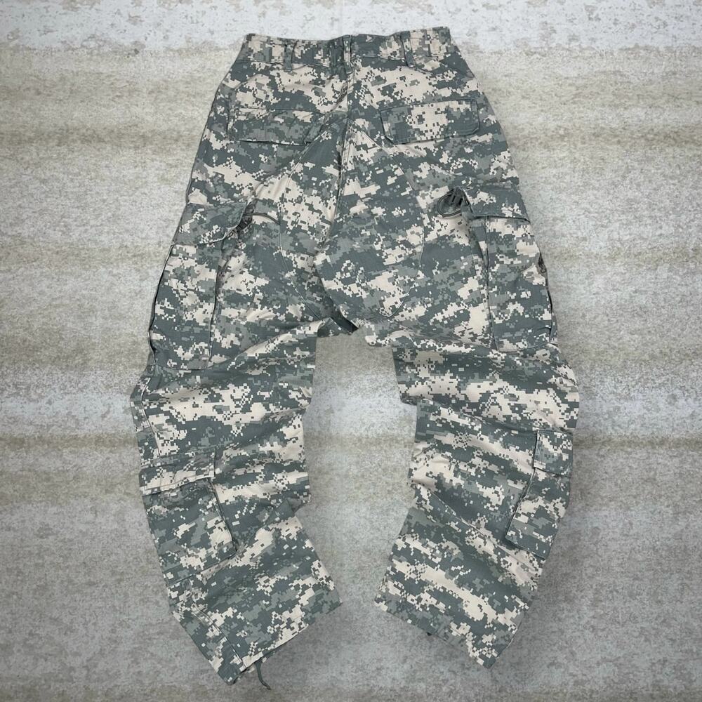 Vintage 90s Military Tactical Pants 28x30 Baggy Wide Digital Camo Small Regular